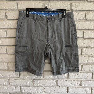 Tommy Bahama Men's Grey Chino Shorts Sz 32